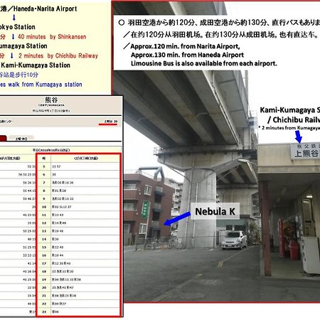 Nebula K Hotell Kumagaya Exteriör bild